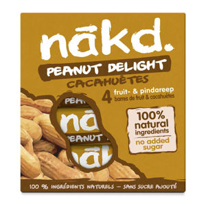 Nakd Peanut delight 4 x 35 g - expirace